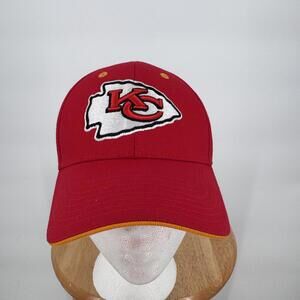 Kansas City Chiefs Hat Cap Strap Back Mens One Size NFL Football Team Apparel